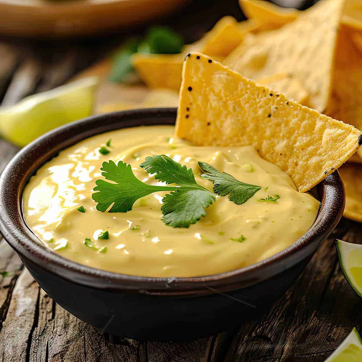 Smoked queso dip