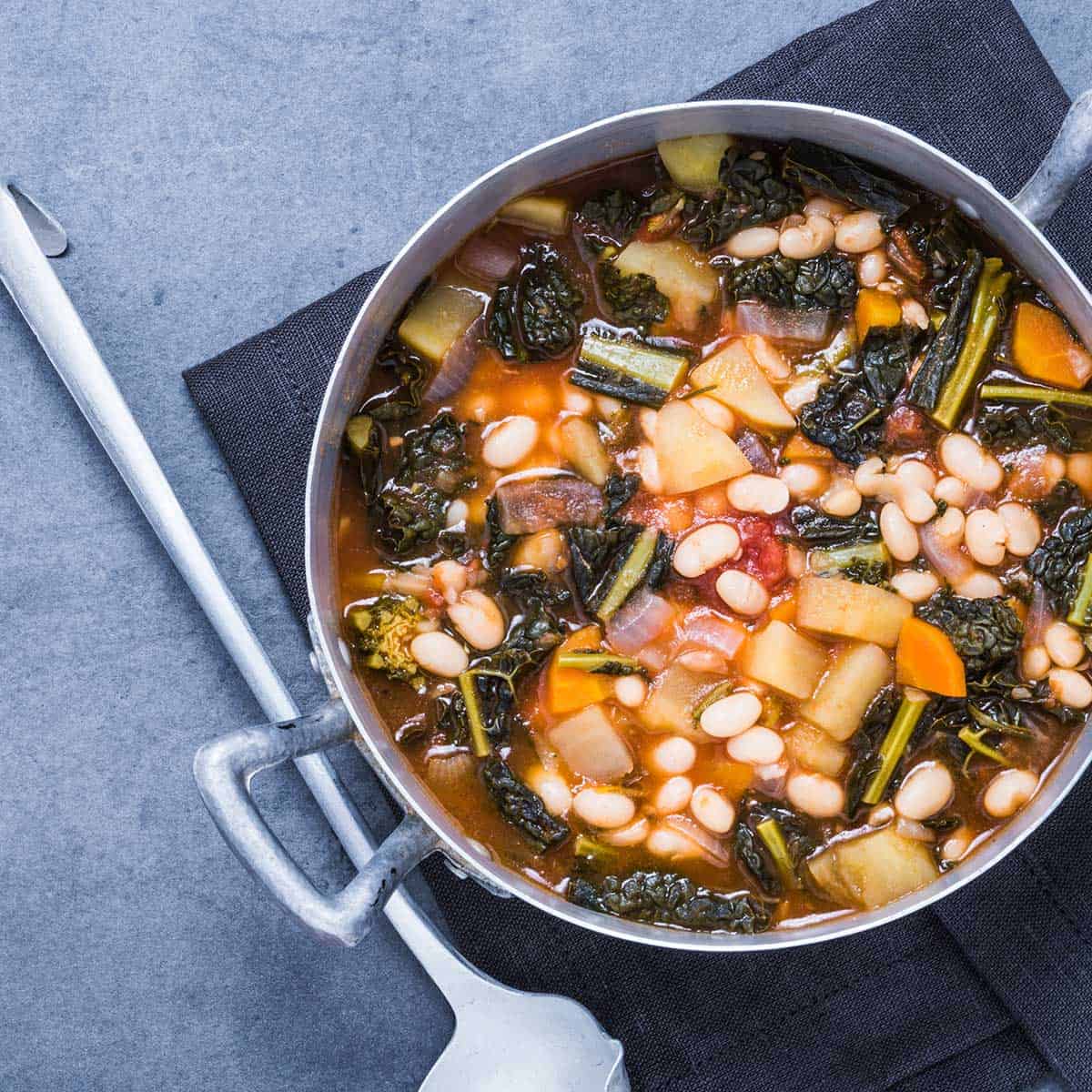 Solar Simmered Cannellini with Kale