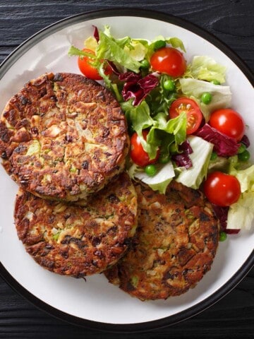 Fried bean patties