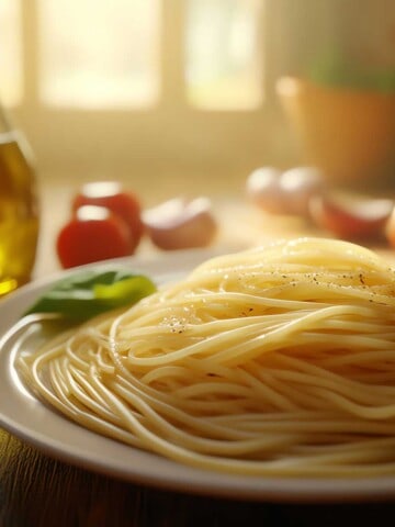 Solar pasta recipe