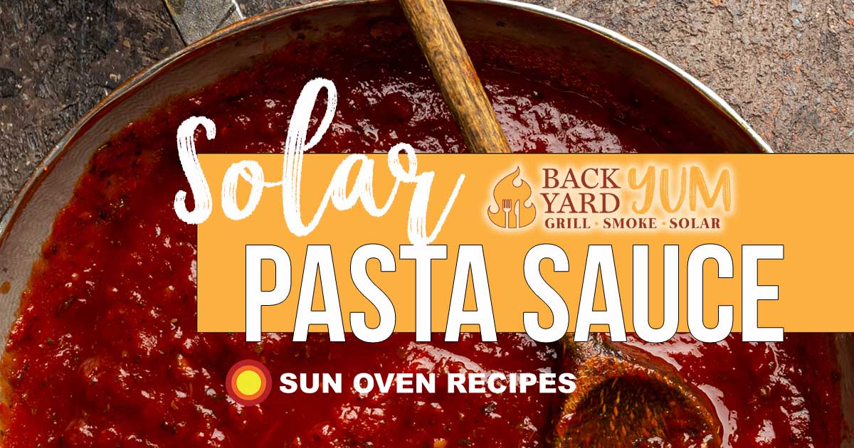 Solar Pasta Sauce