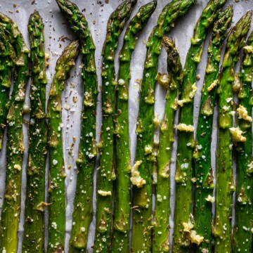 Solar Roasted Asparagus