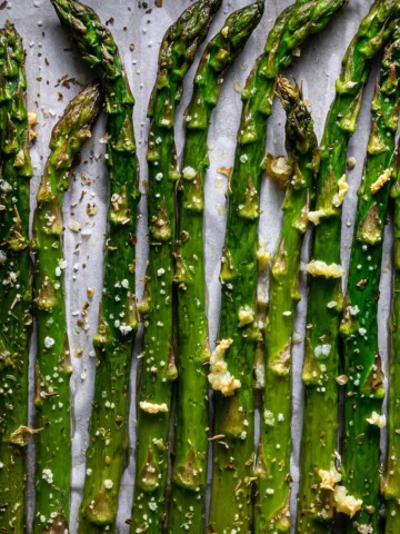 Solar Roasted Asparagus