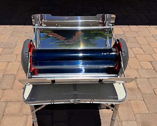 Preheat the GoSun Fusion