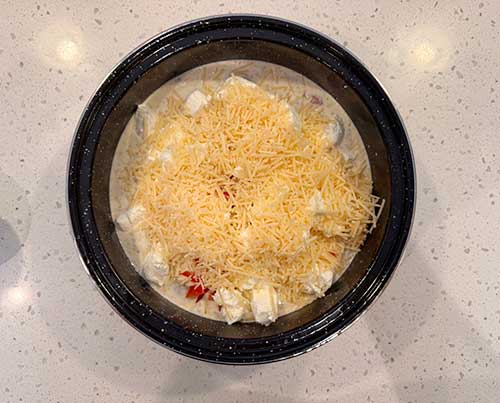 Add grated parmesan
