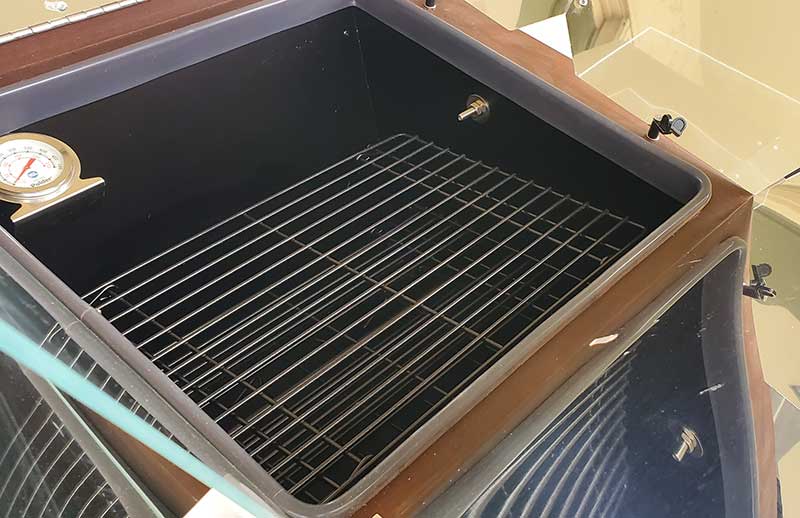 Dehydrating rack inside my Sun Oven
