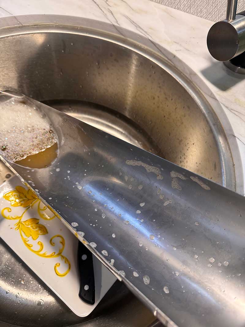 Easy cleanup of the GoSun cooking tube