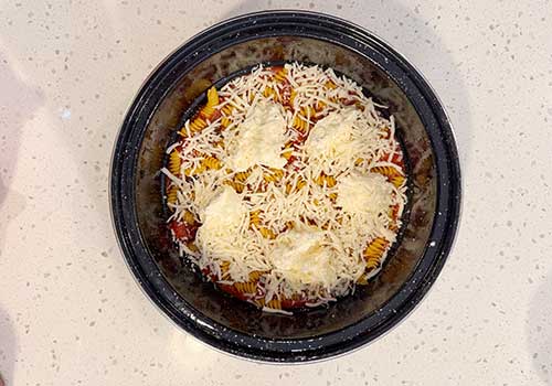 Mozzarella layer