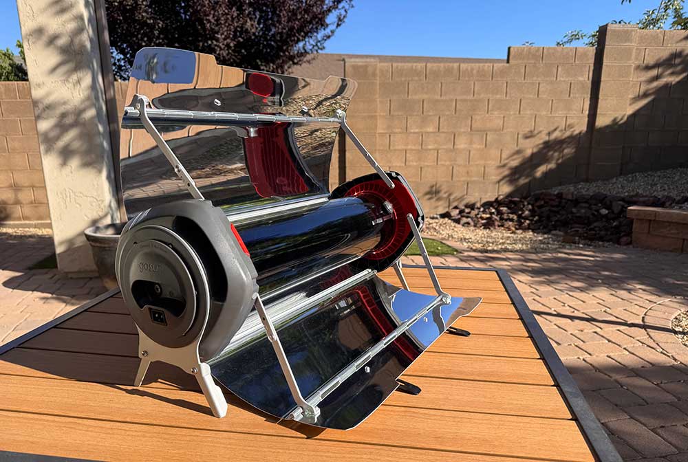 Cooking nachos with the GoSun Fusion