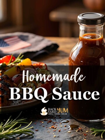 Homemade BBQ sauce with no ketchup