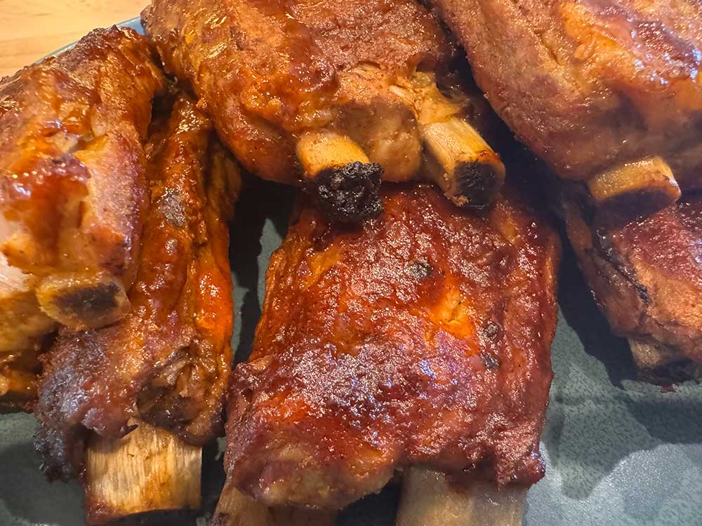 How to cook BBQ ribs in the GoSun solar oven