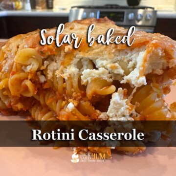 Solar Baked Rotini Casserole
