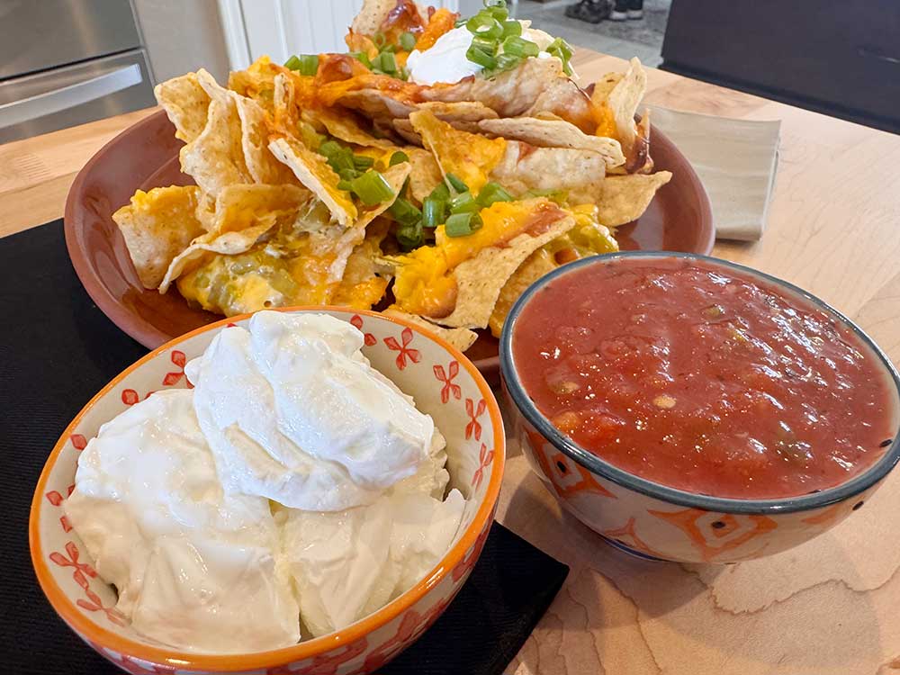 Easy baked nachos
