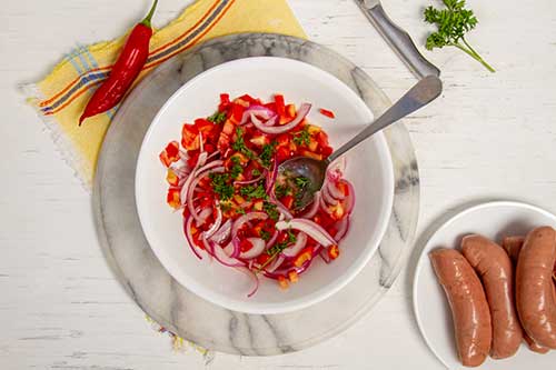 Make the salsa criolla