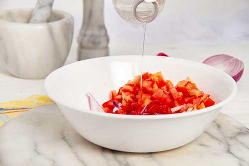 Make the salsa criolla