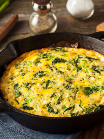 Solar Oven Indian Spiced Frittata