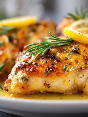Solar Oven Chicken with 2 Lemons recipe